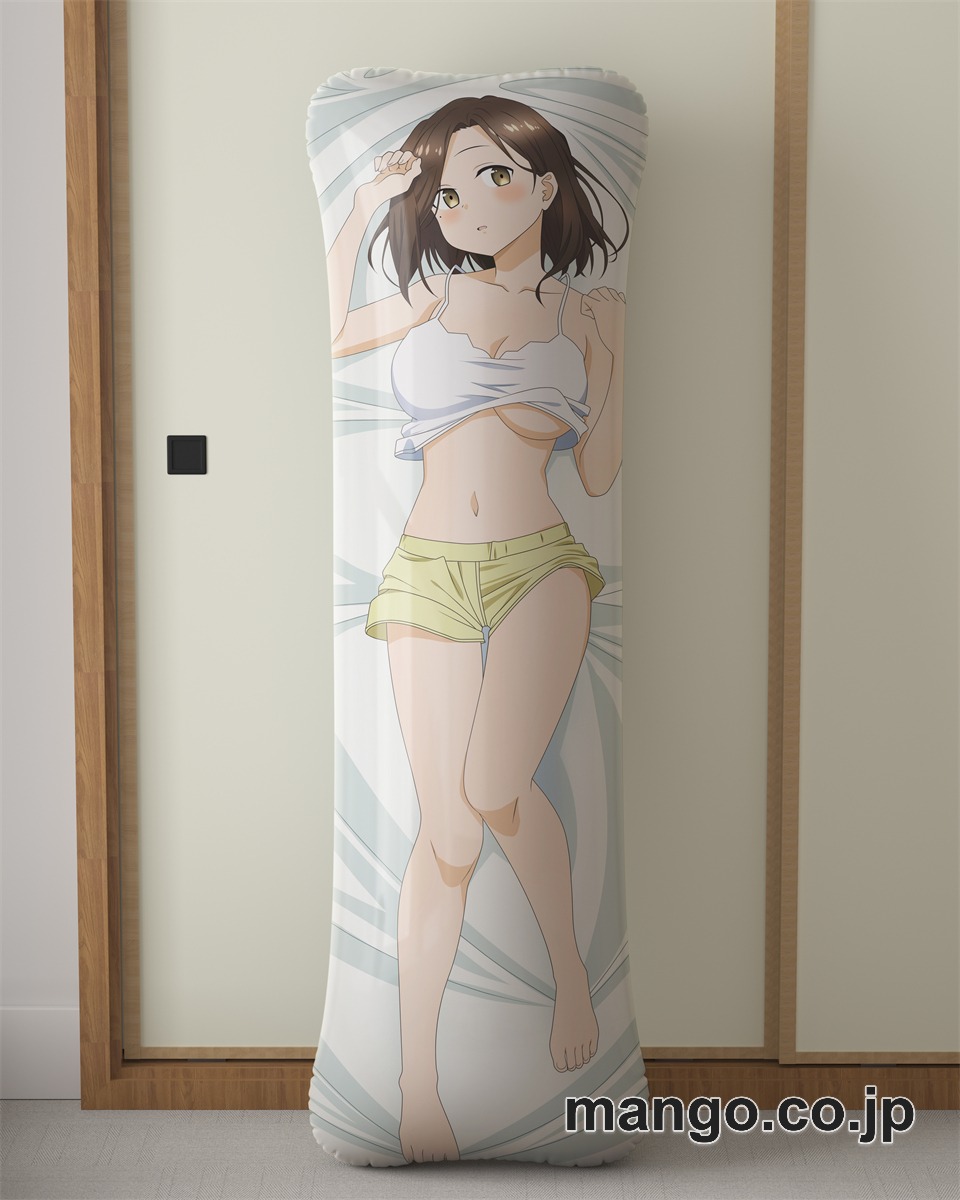 アニメ抱き枕カバー【月曜日のたわわ2】後輩ちゃん大型クッションキャラクターグッズPVC製コレクション用 ビッグサイズ 等身大クッション 立体キャラクターアイテム 2