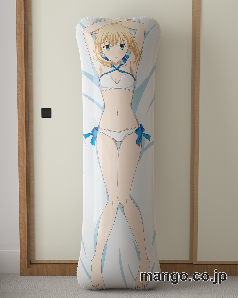 アニメ抱き枕カバー【Fatestaynight】セイバー大型クッションキャラクターグッズPVC製コレクション用 ビッグサイズ 等身大クッション 立体キャラクターアイテム