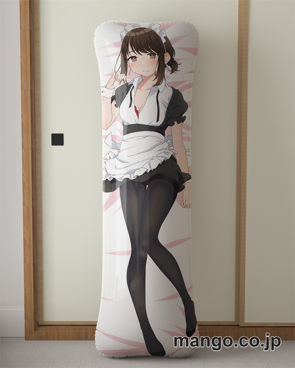 アニメ抱き枕カバー【がんばれ同期ちゃん】 同期ちゃん大型クッションキャラクターグッズPVC製コレクション用 等身大ビニールクッション 抱き枕 アニメ・キャラグッズ