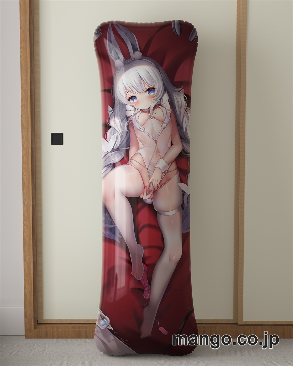 アニメ抱き枕カバー【アズールレーン】ルマランバニー大型クッションキャラクターグッズPVC製コレクション用｜等身大エアクッション ビッグサイズ PVC製 アニメグッズ 2