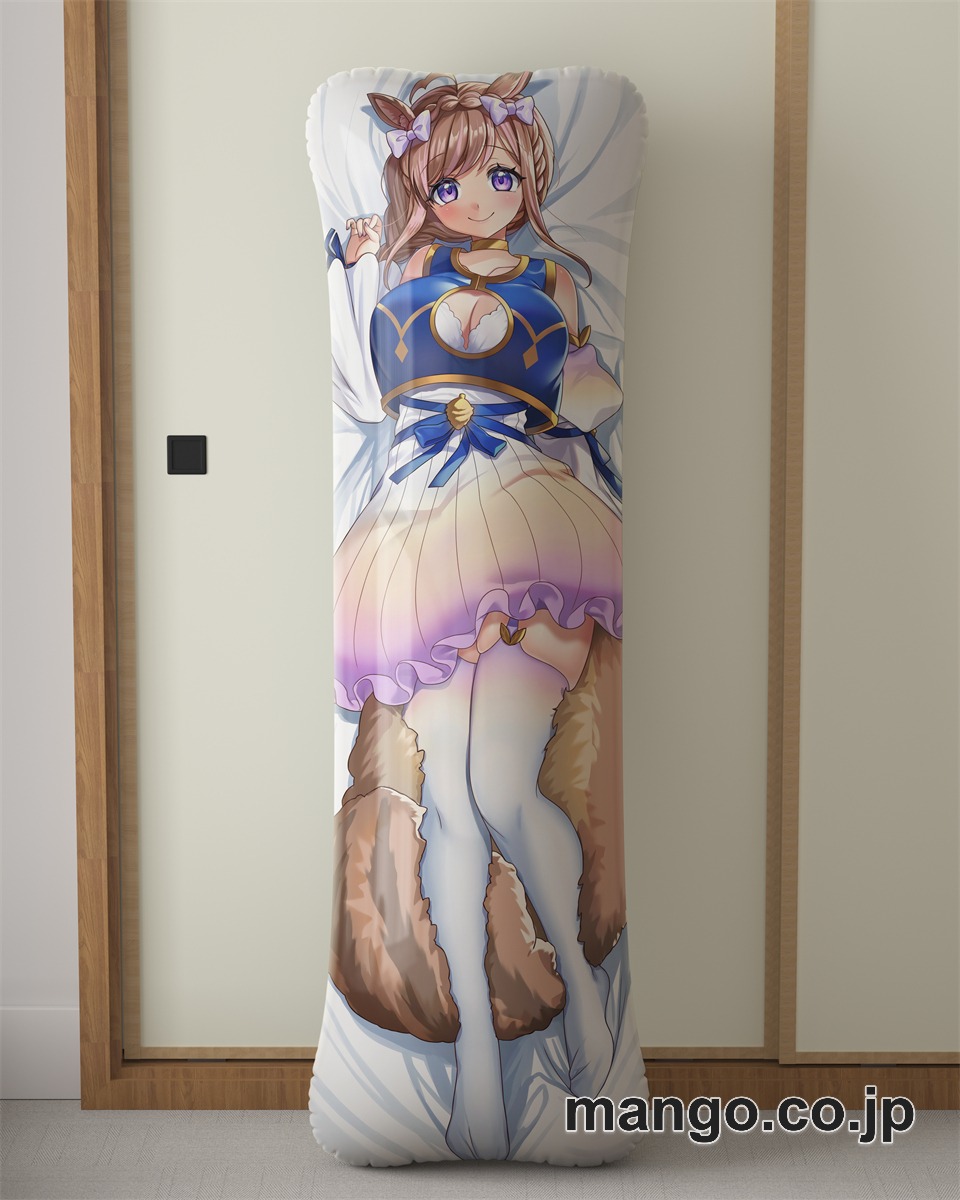 アニメ抱き枕カバー【バーチャルYoutuber】芽森つむぎ大型クッションキャラクターグッズPVC製コレクション用｜PVC エアクッション 等身大サイズ 立体ディスプレイ