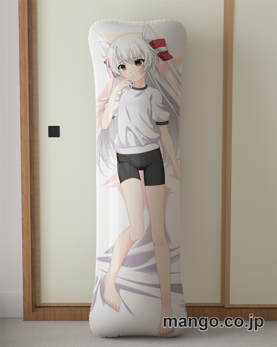 アニメ抱き枕カバー【艦隊これくしょん】「天津風&時津風」～スパッツ体操服モード大型クッションキャラクターグッズPVC製コレクション用｜等身大エアクッション ビッグサイズ PVC製 アニメグッズ