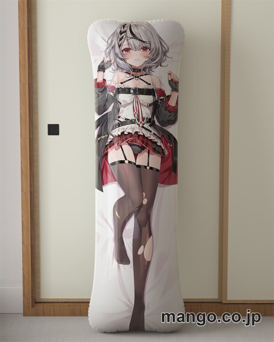 アニメ抱き枕カバー【バーチャルYoutuber】沙花叉クロヱ大型クッションキャラクターグッズPVC製コレクション用 ビッグサイズ 等身大クッション 立体キャラクターアイテム