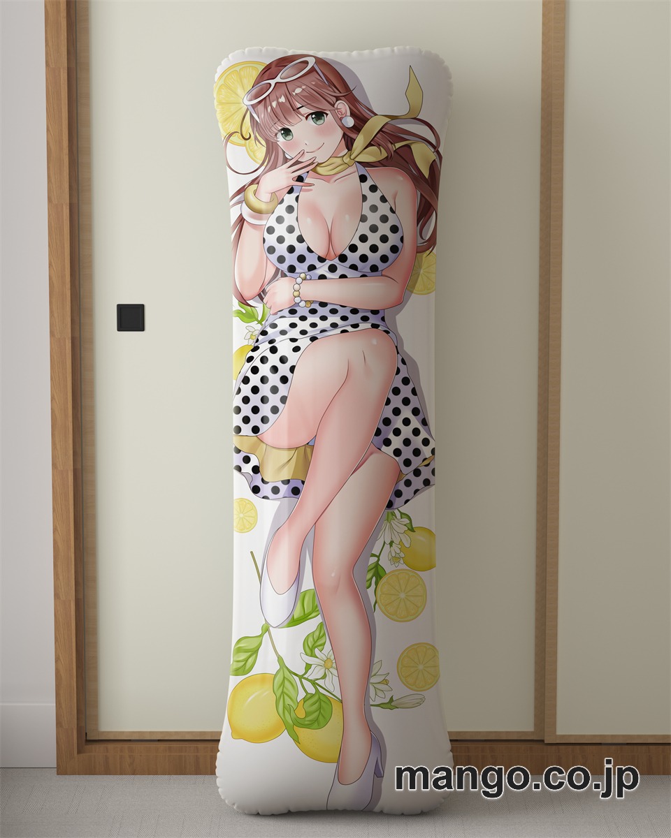 アニメ抱き枕カバー【ドメスティックな彼女】橘陽菜大型クッションキャラクターグッズPVC製コレクション用｜PVC エアクッション 等身大サイズ 立体ディスプレイ