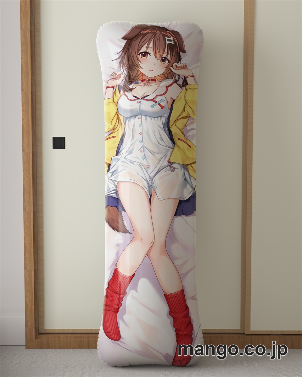 アニメ抱き枕カバー【バーチャルYoutuber】 戌神ころね大型クッションキャラクターグッズPVC製コレクション用 等身大 抱き枕 空気ビニール製 キャラクターグッズ