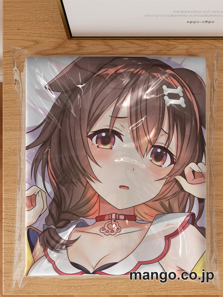 アニメ抱き枕カバー【バーチャルYoutuber】 戌神ころね大型クッションキャラクターグッズPVC製コレクション用 等身大 抱き枕 空気ビニール製 キャラクターグッズ 3