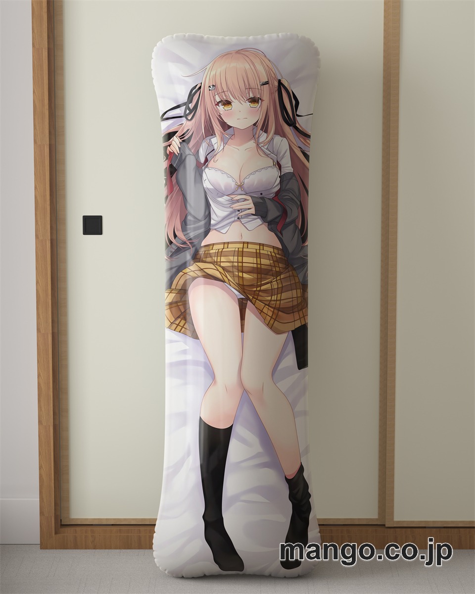 アニメ抱き枕カバー【オリジナル】しゃち子大型クッションキャラクターグッズPVC製コレクション用 等身大ビニールクッション 抱き枕 アニメ・キャラグッズ