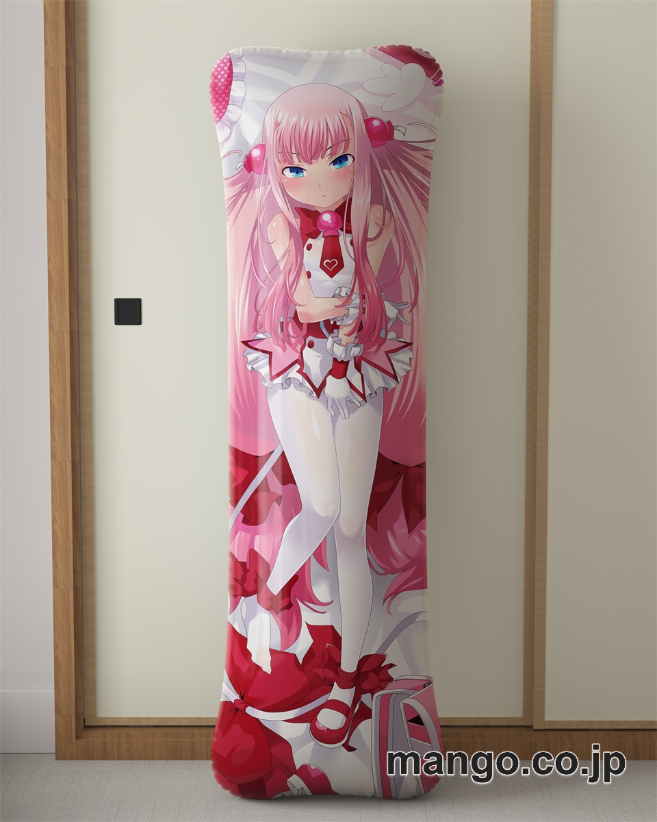 アニメ抱き枕カバー【ボンバーガール】モモコ大型クッションキャラクターグッズPVC製コレクション用｜PVC エアクッション 等身大サイズ 立体ディスプレイ