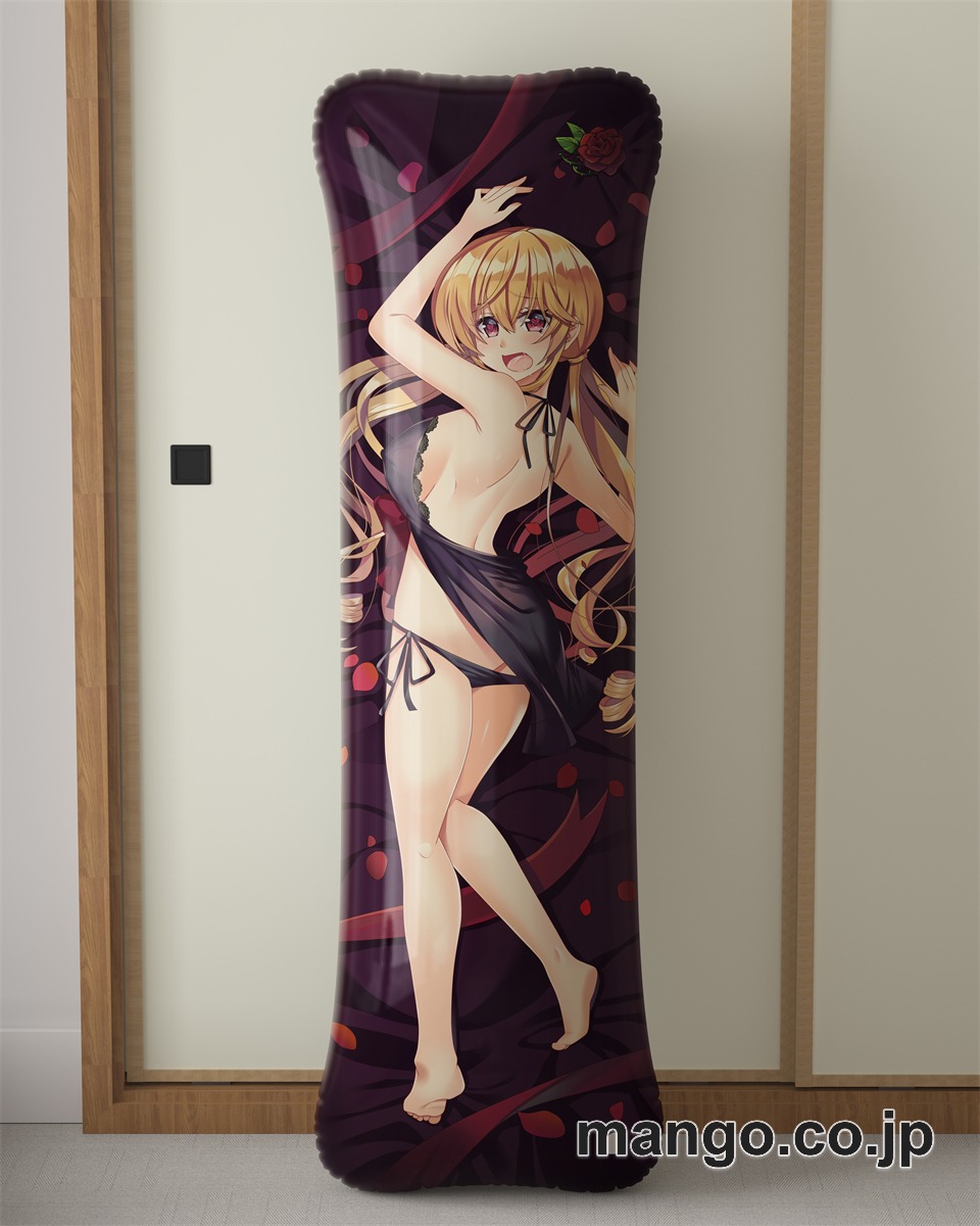 アニメ抱き枕カバー【バーチャルYoutuber】アンネリリーゼ大型クッションキャラクターグッズPVC製コレクション用｜等身大エアクッション ビッグサイズ PVC製 アニメグッズ