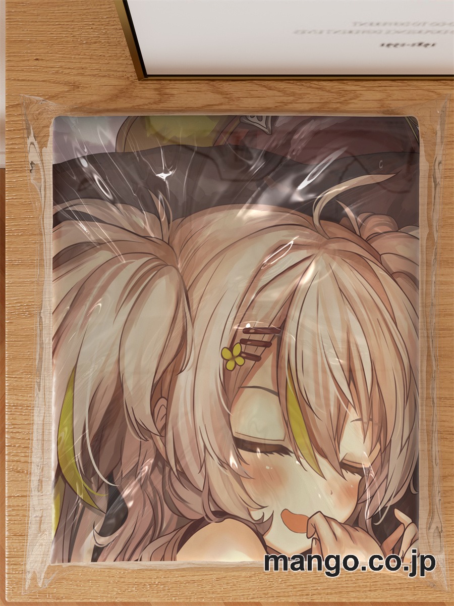 アニメ抱き枕カバー【バーチャルYoutuber】鴨見カモミ大型クッションキャラクターグッズPVC製コレクション用｜空気ビニール製 等身大抱き枕 コレクション向けグッズ 3
