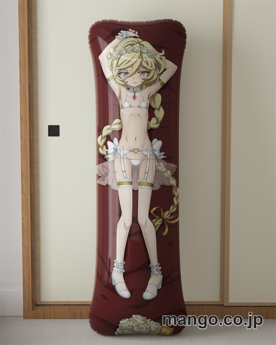 アニメ抱き枕カバー【戦姫絶唱シンフォギア】ウエディングビキニキャロル大型クッションキャラクターグッズPVC製コレクション用｜空気ビニール製 等身大抱き枕 コレクション向けグッズ 2