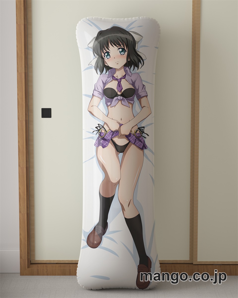 アニメ抱き枕カバー【戦姫絶唱シンフォギア】小日向未来大型クッションキャラクターグッズPVC製コレクション用｜等身大エアクッション ビッグサイズ PVC製 アニメグッズ
