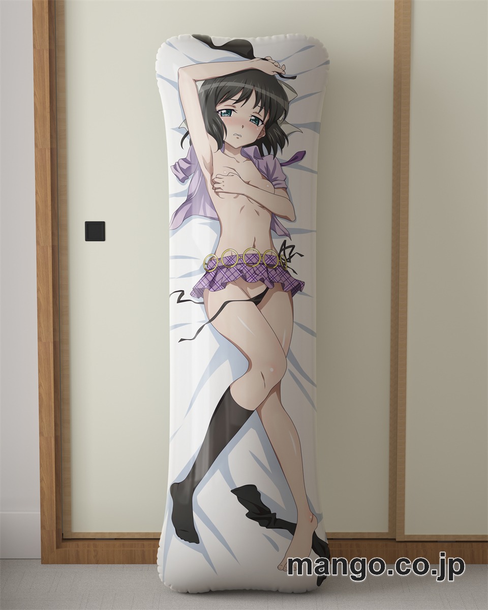 アニメ抱き枕カバー【戦姫絶唱シンフォギア】小日向未来大型クッションキャラクターグッズPVC製コレクション用｜等身大エアクッション ビッグサイズ PVC製 アニメグッズ 2