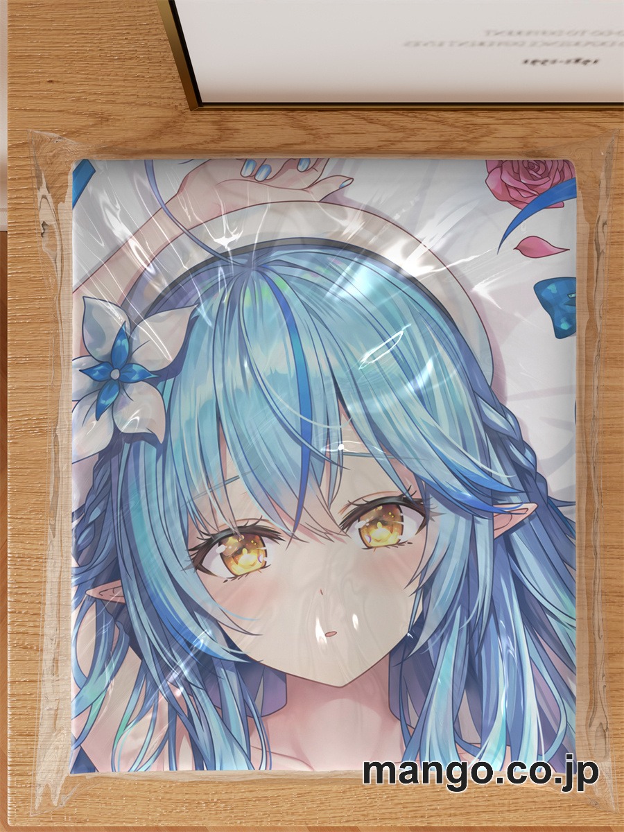 アニメ抱き枕カバー【バーチャルYoutuber】雪花ラミィ大型クッションキャラクターグッズPVC製コレクション用 ビッグサイズ 等身大クッション 立体キャラクターアイテム 3