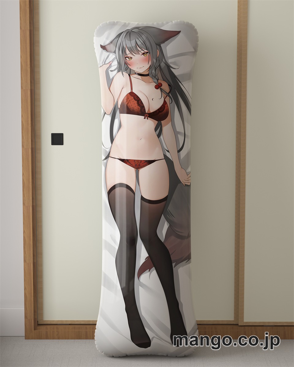アニメ抱き枕カバー【バーチャルYoutuber】つっきー大型クッションキャラクターグッズPVC製コレクション用 ビッグサイズ 等身大クッション 立体キャラクターアイテム