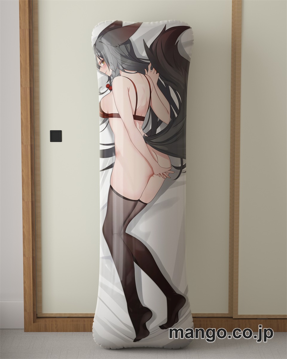 アニメ抱き枕カバー【バーチャルYoutuber】つっきー大型クッションキャラクターグッズPVC製コレクション用 ビッグサイズ 等身大クッション 立体キャラクターアイテム 2