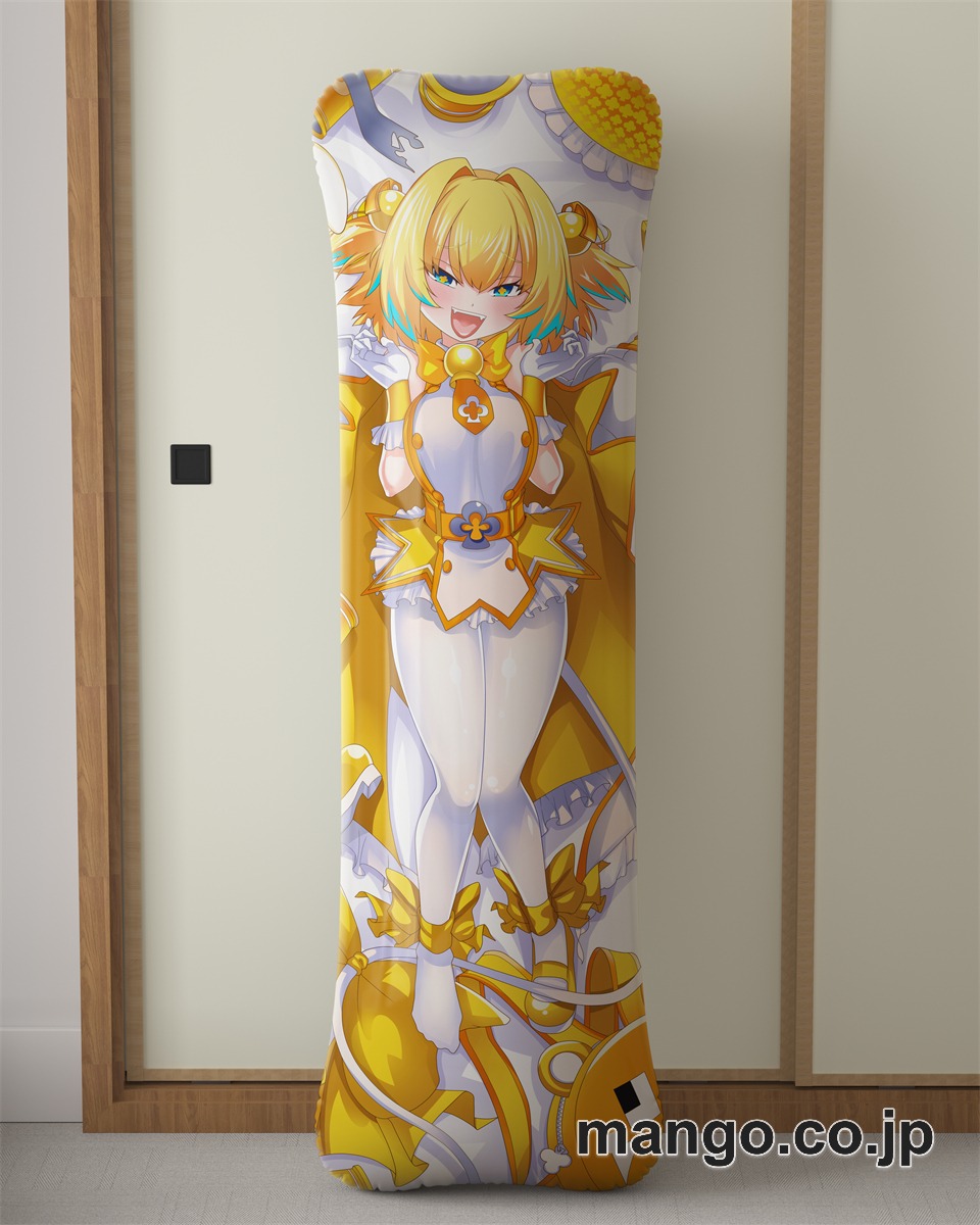 アニメ抱き枕カバー【ボンバーガール】パイン大型クッションキャラクターグッズPVC製コレクション用｜空気ビニール製 等身大抱き枕 コレクション向けグッズ