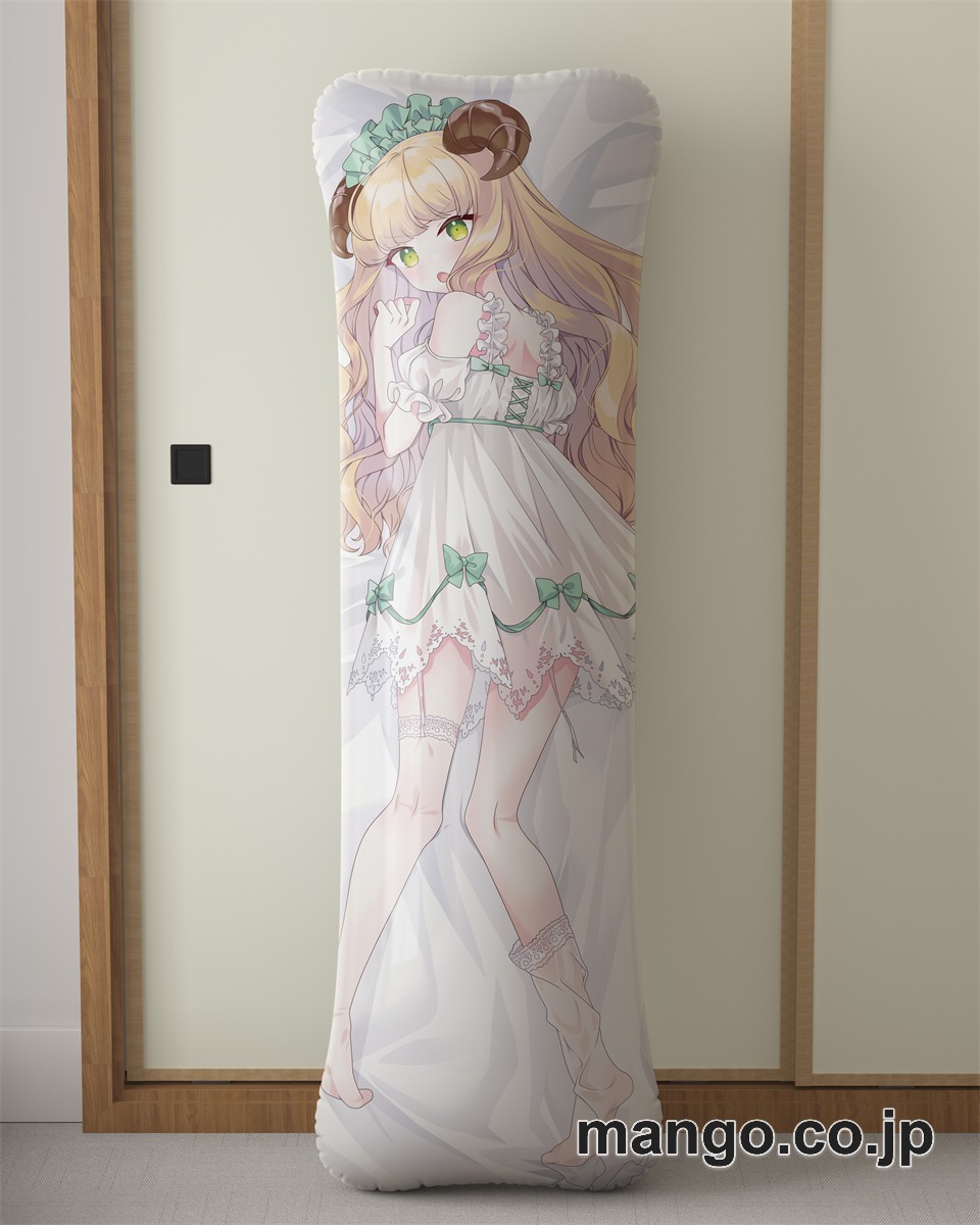 アニメ抱き枕カバー【バーチャルYoutuber】天宮カレン大型クッションキャラクターグッズPVC製コレクション用｜PVC エアクッション 等身大サイズ 立体ディスプレイ 2