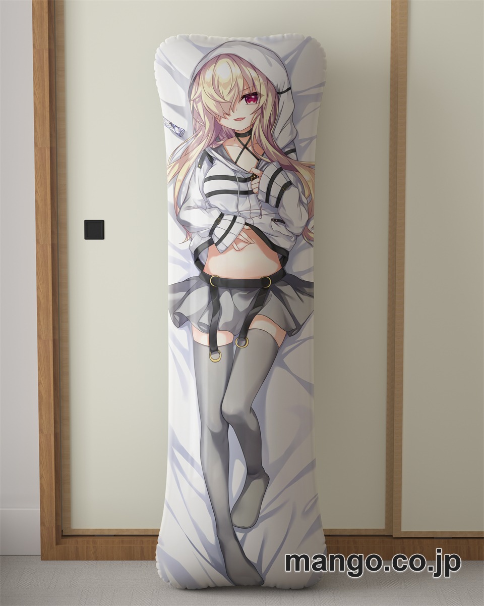 アニメ抱き枕カバー【9=-nine-】ゴースト大型クッションキャラクターグッズPVC製コレクション用｜等身大エアクッション ビッグサイズ PVC製 アニメグッズ