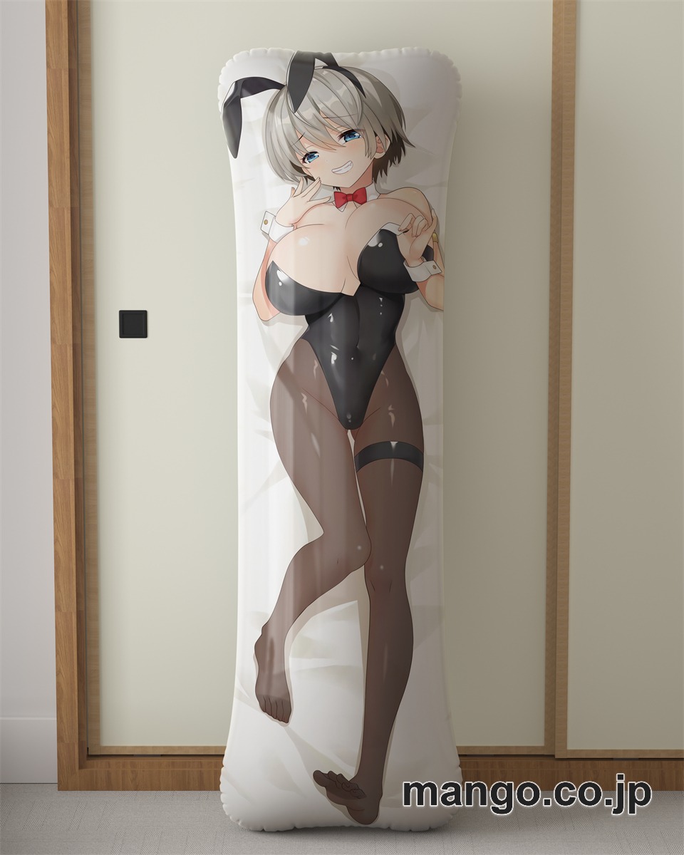 アニメ抱き枕カバー【宇崎ちゃんは遊びたい！】宇崎花大型クッションキャラクターグッズPVC製コレクション用 ビッグサイズ 等身大クッション 立体キャラクターアイテム