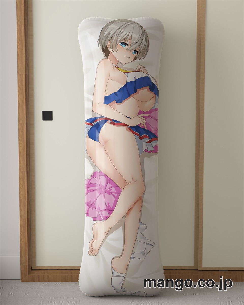 アニメ抱き枕カバー【宇崎ちゃんは遊びたい！】宇崎花大型クッションキャラクターグッズPVC製コレクション用 ビッグサイズ 等身大クッション 立体キャラクターアイテム 2