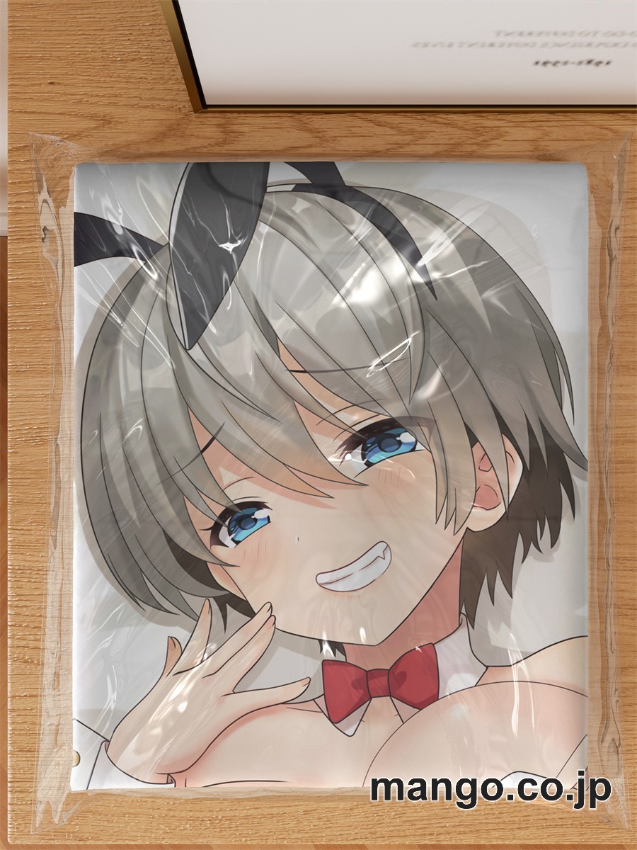 アニメ抱き枕カバー【宇崎ちゃんは遊びたい！】宇崎花大型クッションキャラクターグッズPVC製コレクション用 ビッグサイズ 等身大クッション 立体キャラクターアイテム 3