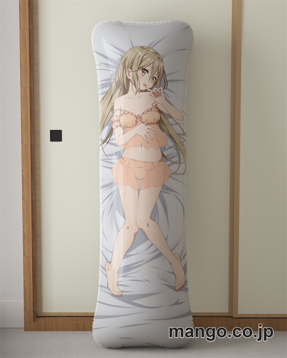 アニメ抱き枕カバー【OneRoom】琴川晶＆花坂結衣大型クッションキャラクターグッズPVC製コレクション用 等身大 抱き枕 空気ビニール製 キャラクターグッズ