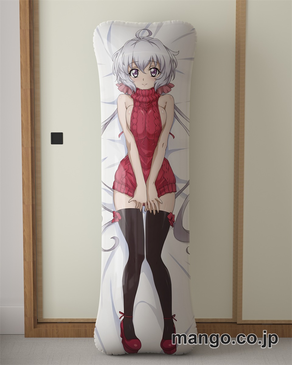 アニメ抱き枕カバー【戦姫絶唱シンフォギア】雪音クリス大型クッションキャラクターグッズPVC製コレクション用｜空気ビニール製 等身大抱き枕 コレクション向けグッズ