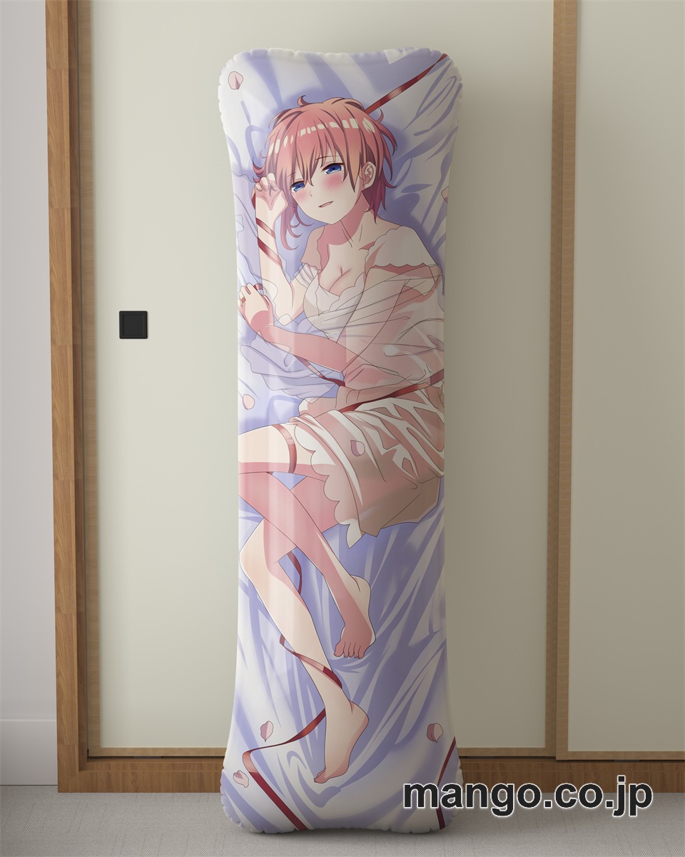 アニメ抱き枕カバー【五等分の花嫁 】中野一花大型クッションキャラクターグッズPVC製コレクション用｜等身大エアクッション ビッグサイズ PVC製 アニメグッズ 2