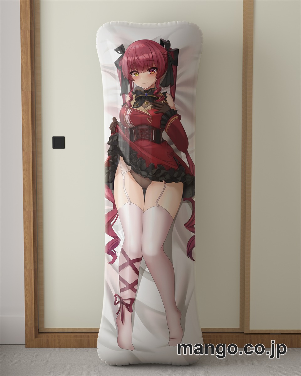 アニメ抱き枕カバー【バーチャルYoutuber】宝鐘マリン大型クッションキャラクターグッズPVC製コレクション用 等身大ビニールクッション 抱き枕 アニメ・キャラグッズ