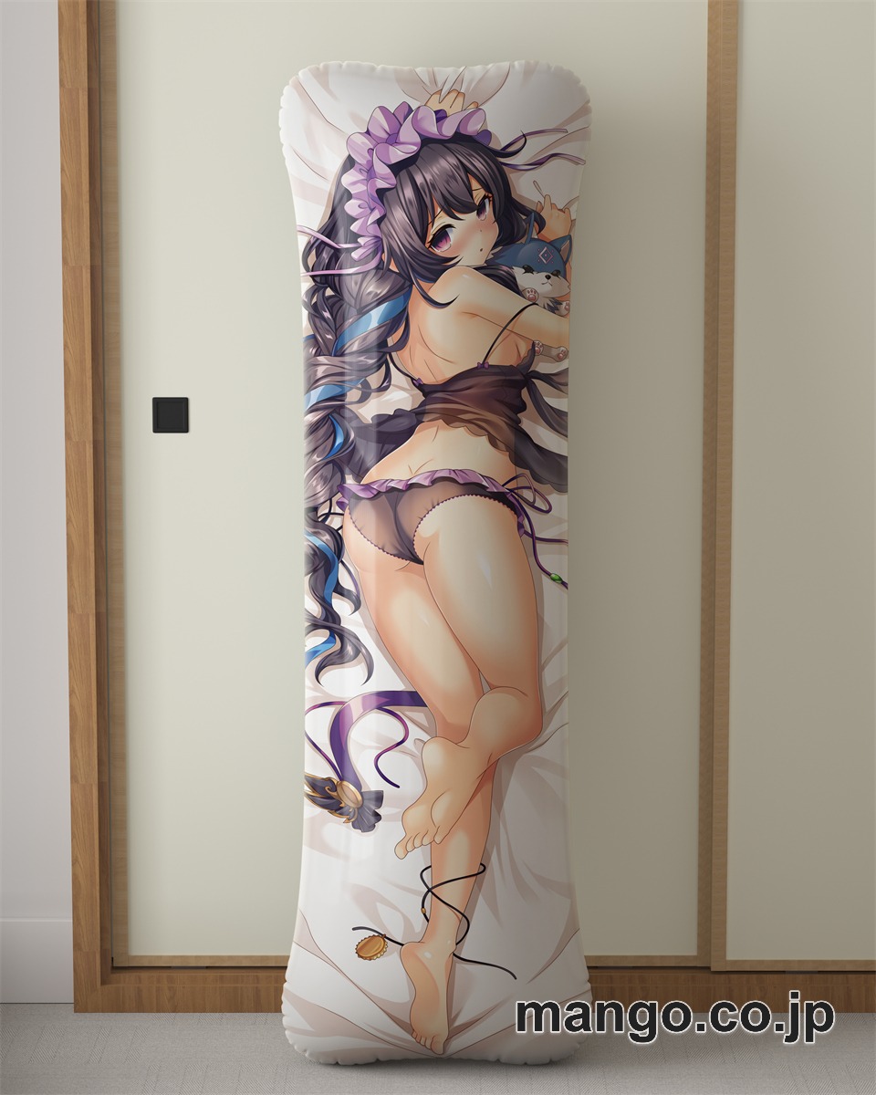 アニメ抱き枕カバー【神姫PROJECT】 ヒュプノス大型クッションキャラクターグッズPVC製コレクション用｜PVC エアクッション 等身大サイズ 立体ディスプレイ 2