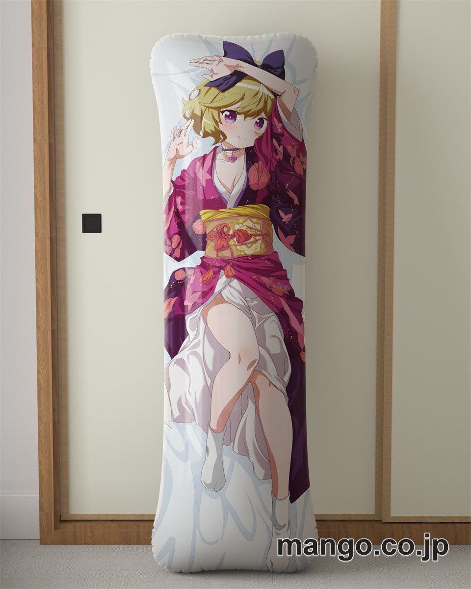 アニメ抱き枕カバー【となりの吸血鬼さん】エリー大型クッションキャラクターグッズPVC製コレクション用 等身大ビニールクッション 抱き枕 アニメ・キャラグッズ