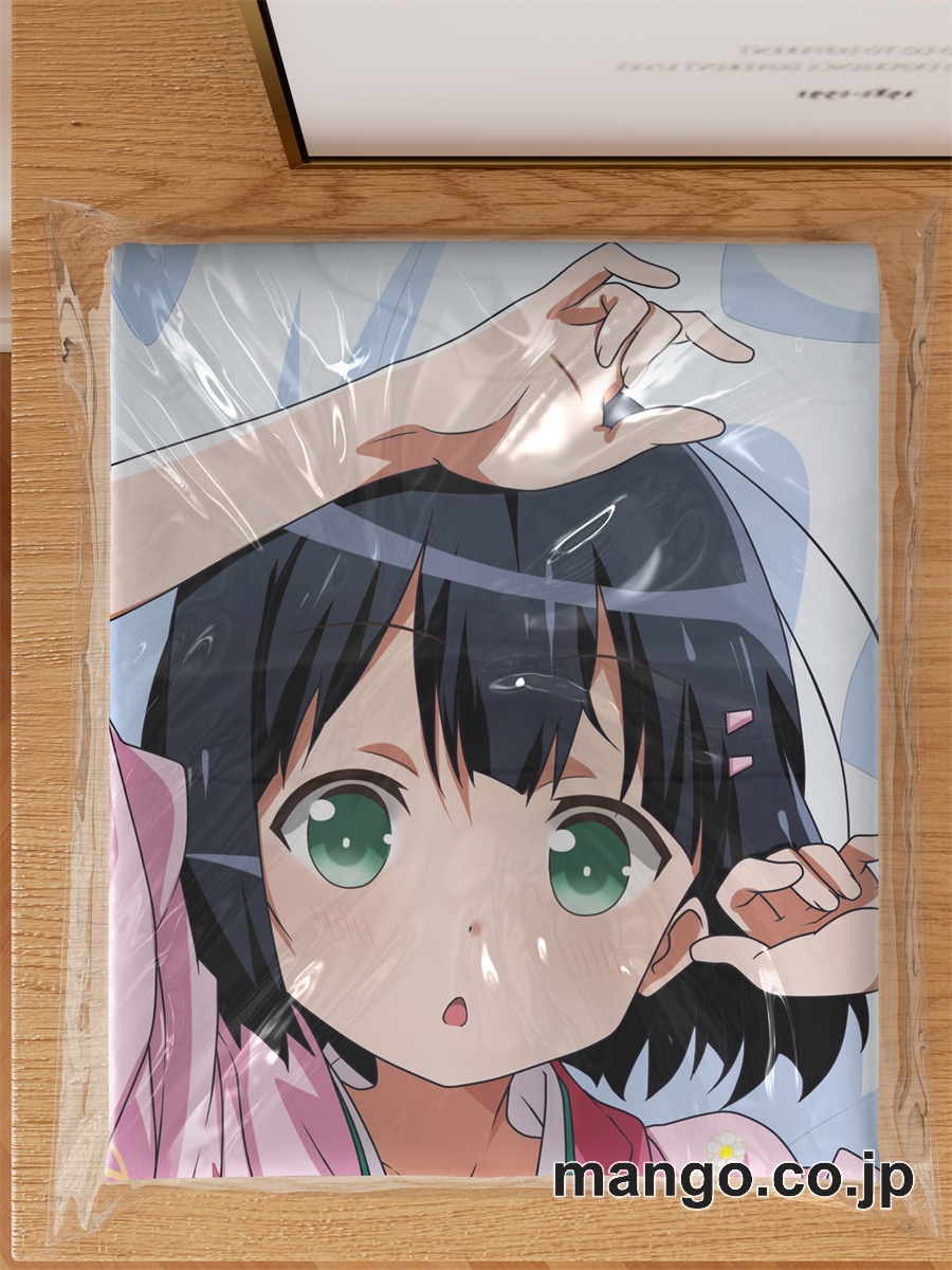 アニメ抱き枕カバー【となりの吸血鬼さん】天野灯大型クッションキャラクターグッズPVC製コレクション用｜PVC エアクッション 等身大サイズ 立体ディスプレイ 3