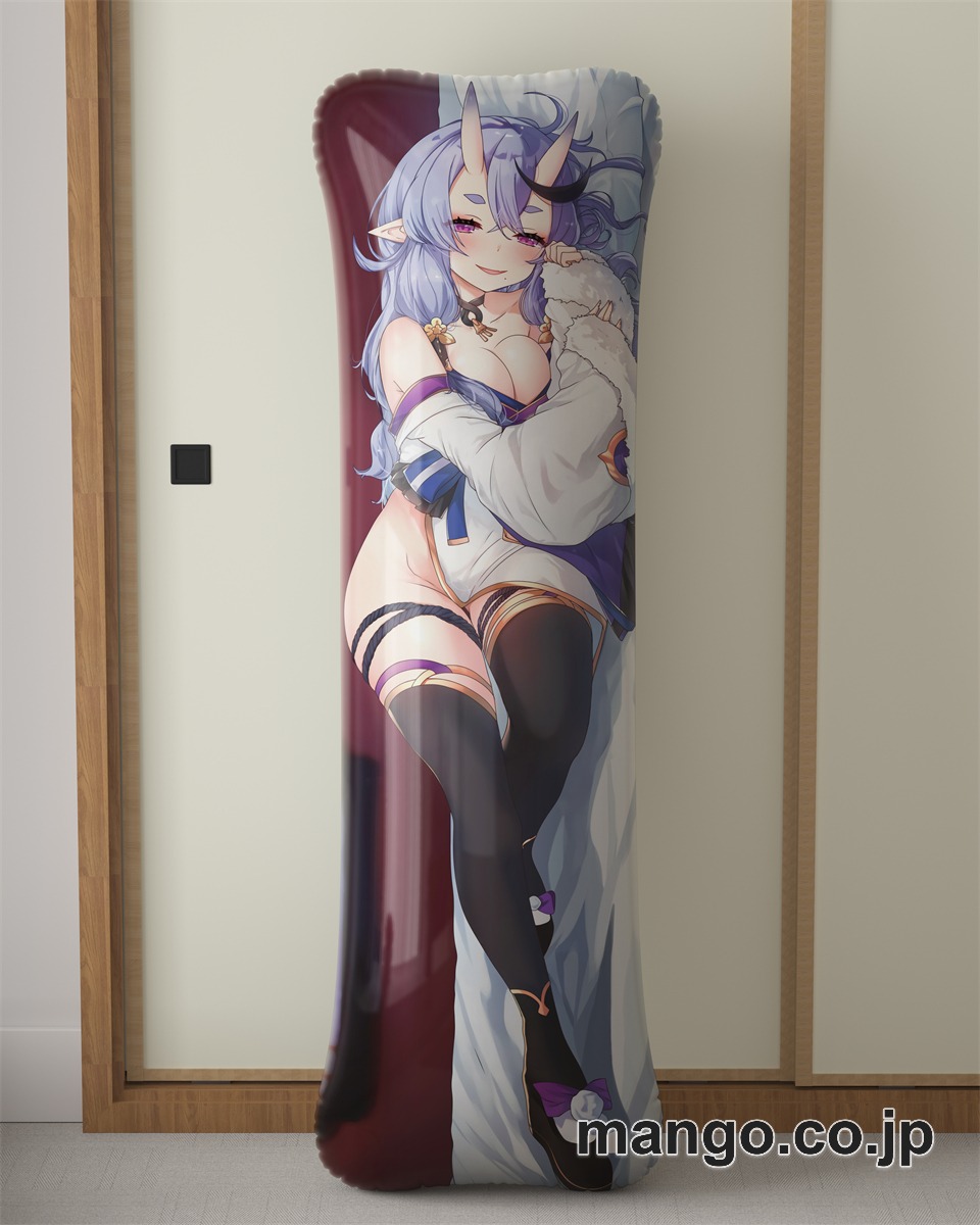 アニメ抱き枕カバー【バーチャルYoutuber】みことさま大型クッションキャラクターグッズPVC製コレクション用｜等身大エアクッション ビッグサイズ PVC製 アニメグッズ