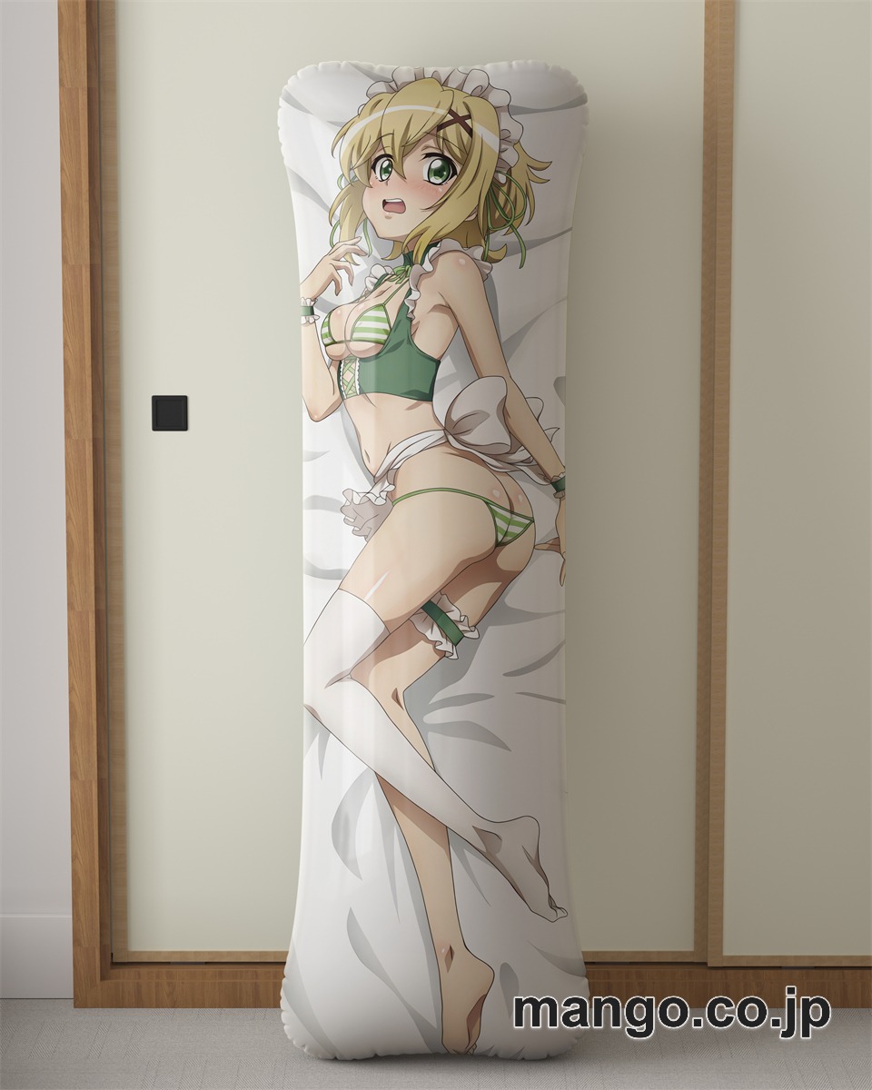 アニメ抱き枕カバー【戦姫絶唱シンフォギア】暁切歌大型クッションキャラクターグッズPVC製コレクション用｜空気ビニール製 等身大抱き枕 コレクション向けグッズ 2
