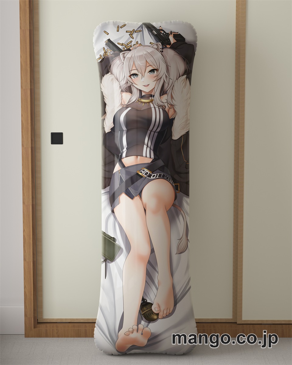 アニメ抱き枕カバー【バーチャルYoutuber】獅白ぼたん大型クッションキャラクターグッズPVC製コレクション用 ビッグサイズ 等身大クッション 立体キャラクターアイテム