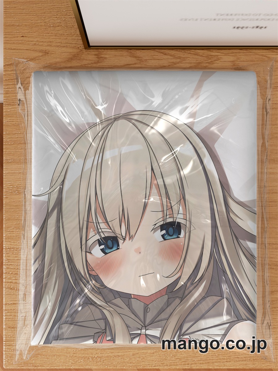 アニメ抱き枕カバー【オリジナル】銀髪ちゃん大型クッションキャラクターグッズPVC製コレクション用｜空気ビニール製 等身大抱き枕 コレクション向けグッズ 3