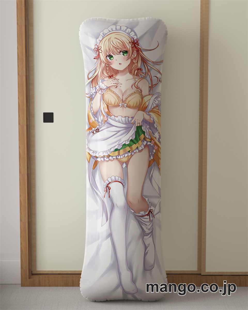 アニメ抱き枕カバー【オリジナル】和服メイド大型クッションキャラクターグッズPVC製コレクション用 等身大ビニールクッション 抱き枕 アニメ・キャラグッズ 2