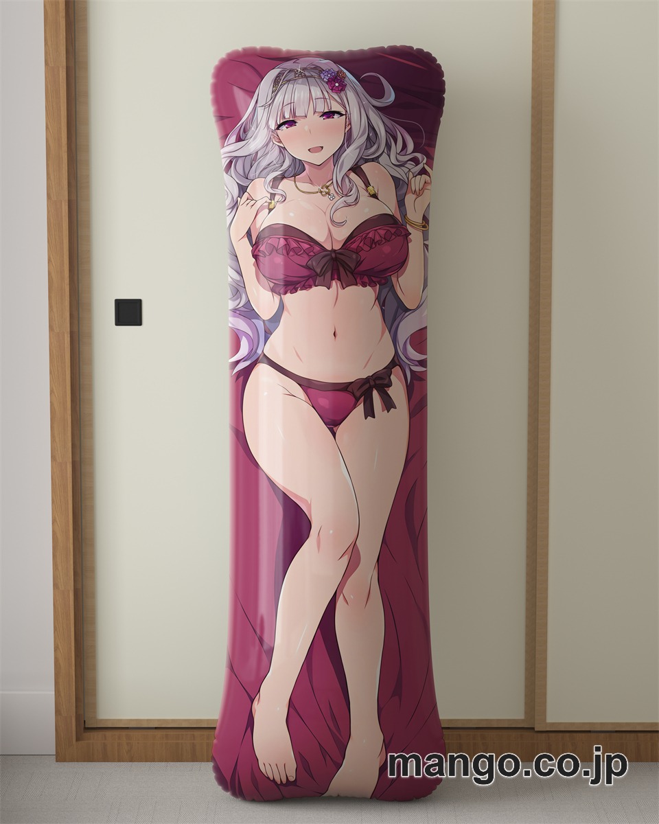 アニメ抱き枕カバー【アイドルマスター】四条貴音大型クッションキャラクターグッズPVC製コレクション用 等身大 抱き枕 空気ビニール製 キャラクターグッズ