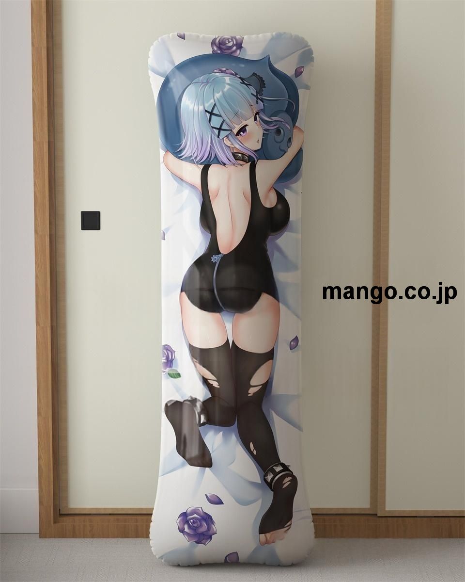 アニメ抱き枕カバーバーチャルYoutuberめいでん大型クッションキャラクターグッズPVC製コレクション用 ビッグサイズ 等身大クッション 立体キャラクターアイテム 2
