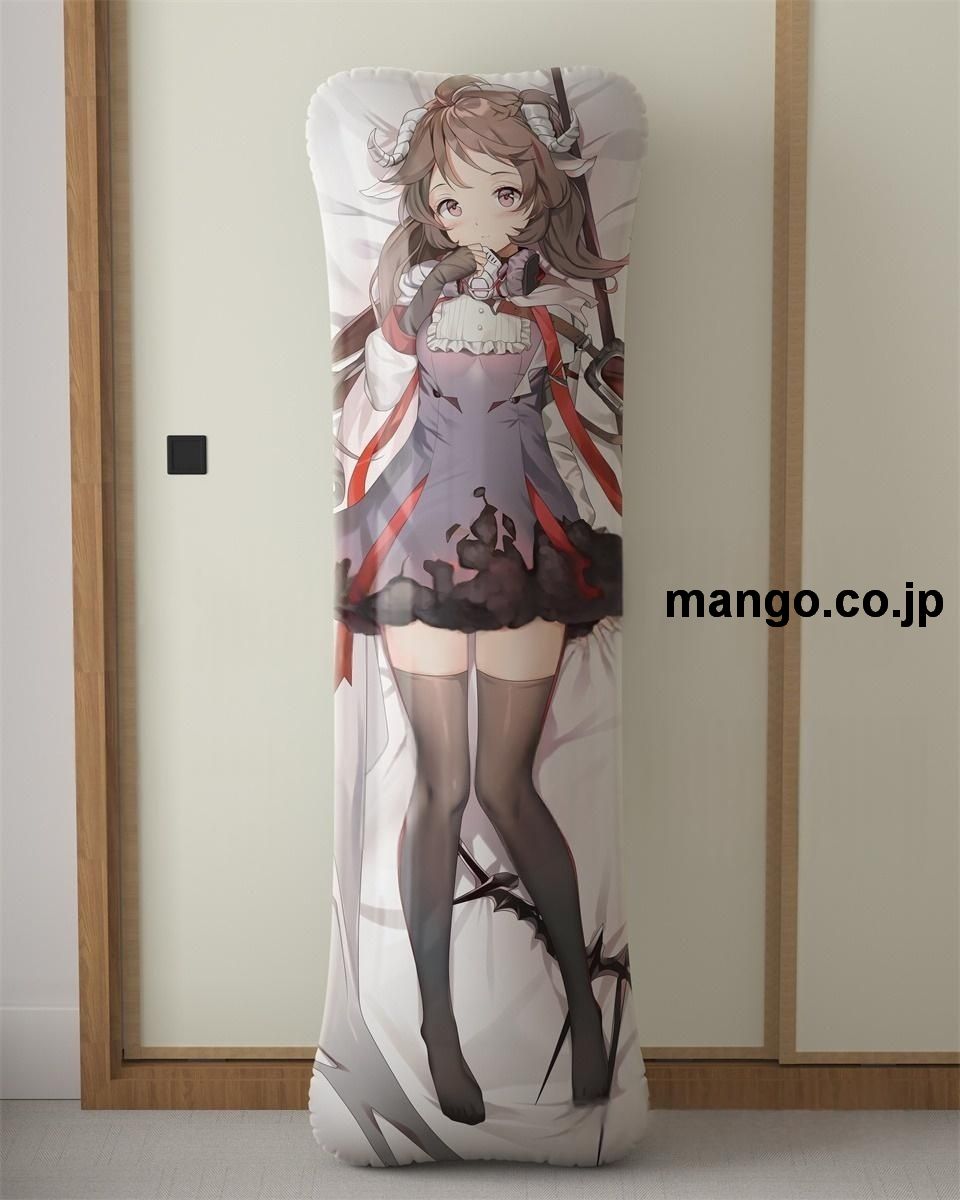 アニメ抱き枕カバーアークナイツエイヤフィラ大型クッションキャラクターグッズPVC製コレクション用｜PVC エアクッション 等身大サイズ 立体ディスプレイ