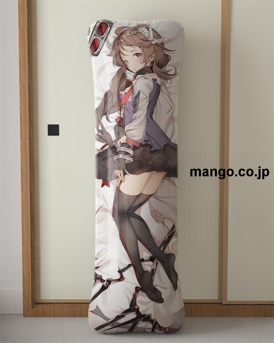 アニメ抱き枕カバーアークナイツエイヤフィラ大型クッションキャラクターグッズPVC製コレクション用｜PVC エアクッション 等身大サイズ 立体ディスプレイ 2