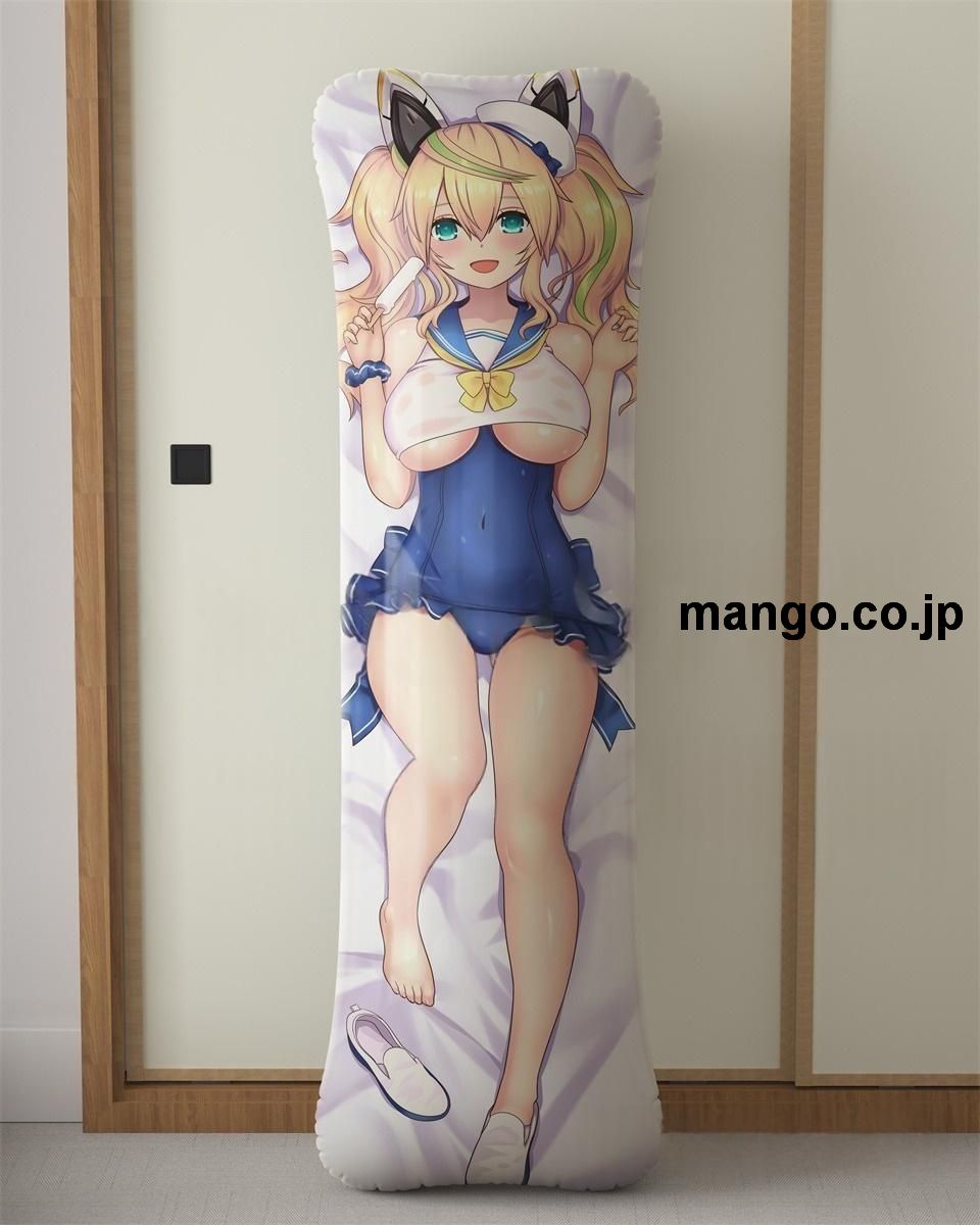 アニメ抱き枕カバージェネ大型クッションキャラクターグッズPVC製コレクション用｜等身大エアクッション ビッグサイズ PVC製 アニメグッズ