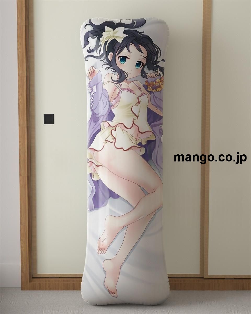 アニメ抱き枕カバー戦姫絶唱シンフォギアAXZ吉井ダン小日向未来大型クッションキャラクターグッズPVC製コレクション用｜PVC エアクッション 等身大サイズ 立体ディスプレイ 2