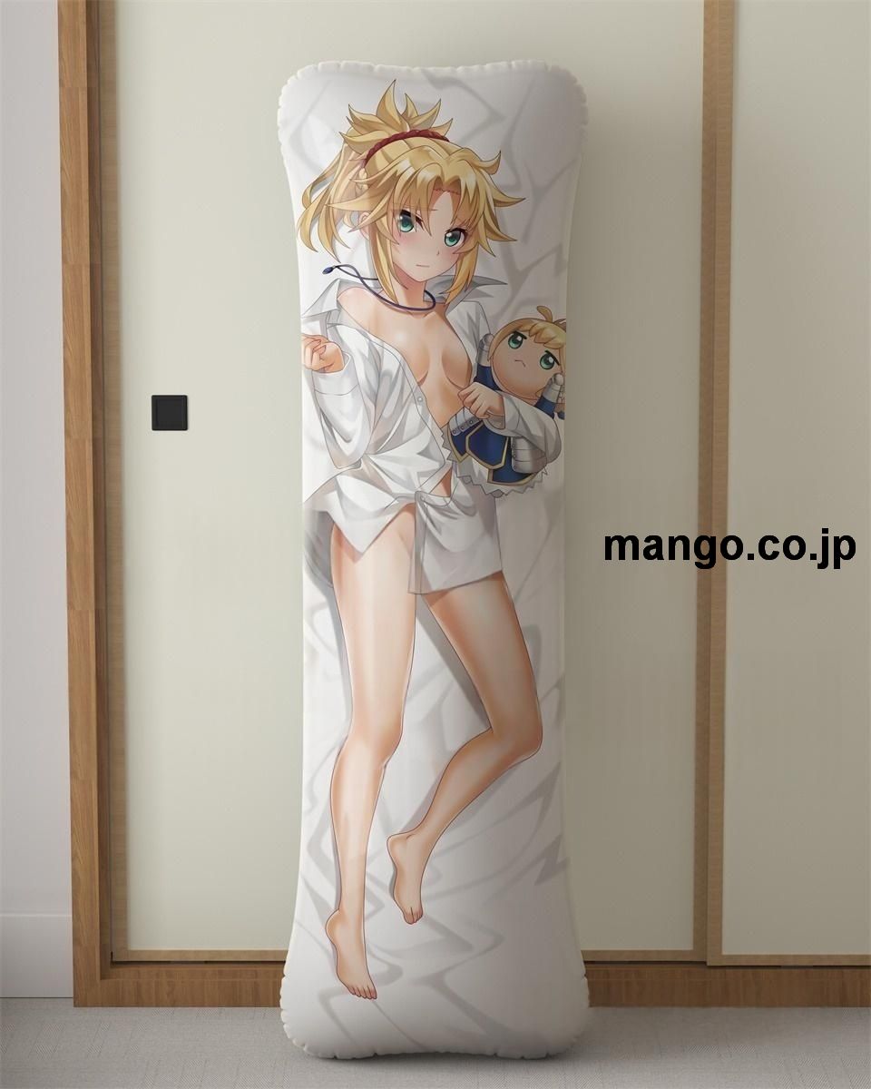 アニメ抱き枕カバーFateGrandOrderモードレッド大型クッションキャラクターグッズPVC製コレクション用 等身大ビニールクッション 抱き枕 アニメ・キャラグッズ 2
