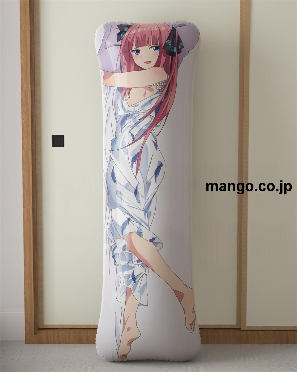 アニメ抱き枕カバー【五等分の花嫁】描き下ろし中野二乃大型クッションキャラクターグッズPVC製コレクション用 等身大ビニールクッション 抱き枕 アニメ・キャラグッズ 2