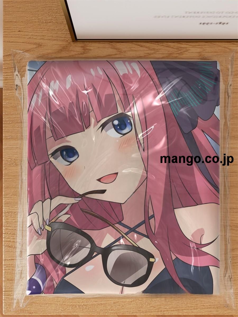 アニメ抱き枕カバー【五等分の花嫁】描き下ろし中野二乃大型クッションキャラクターグッズPVC製コレクション用 等身大ビニールクッション 抱き枕 アニメ・キャラグッズ 3