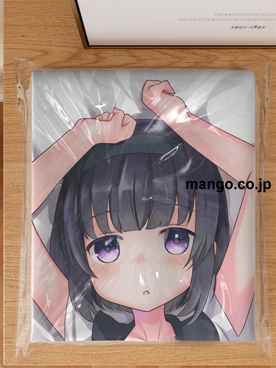 アニメ抱き枕カバー思春期JCの血は極上てこな大型クッションキャラクターグッズPVC製コレクション用｜等身大エアクッション ビッグサイズ PVC製 アニメグッズ 3