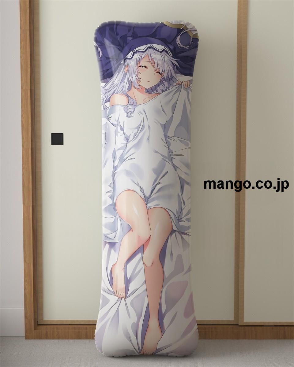 アニメ抱き枕カバーこの素晴らしい世界に祝福を！エリス大型クッションキャラクターグッズPVC製コレクション用｜空気ビニール製 等身大抱き枕 コレクション向けグッズ 2