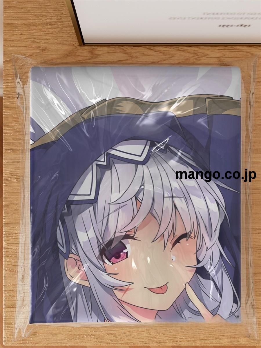 アニメ抱き枕カバーこの素晴らしい世界に祝福を！エリス大型クッションキャラクターグッズPVC製コレクション用｜空気ビニール製 等身大抱き枕 コレクション向けグッズ 3